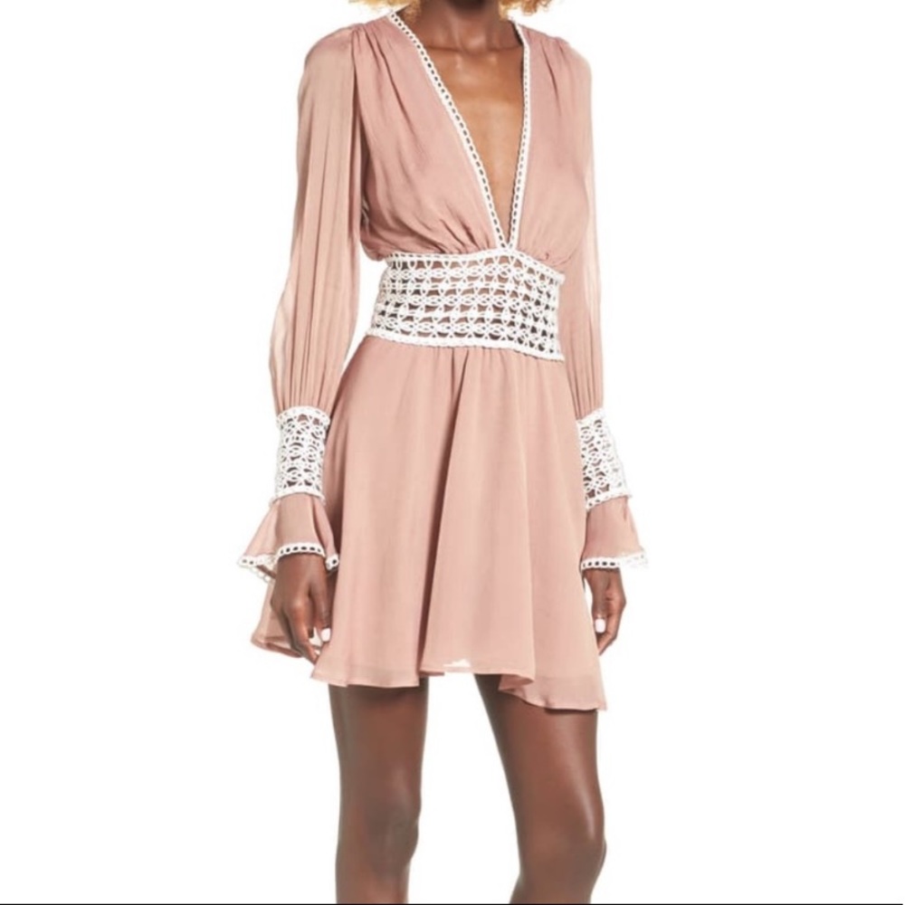 For Love & Lemons Sabine dress M